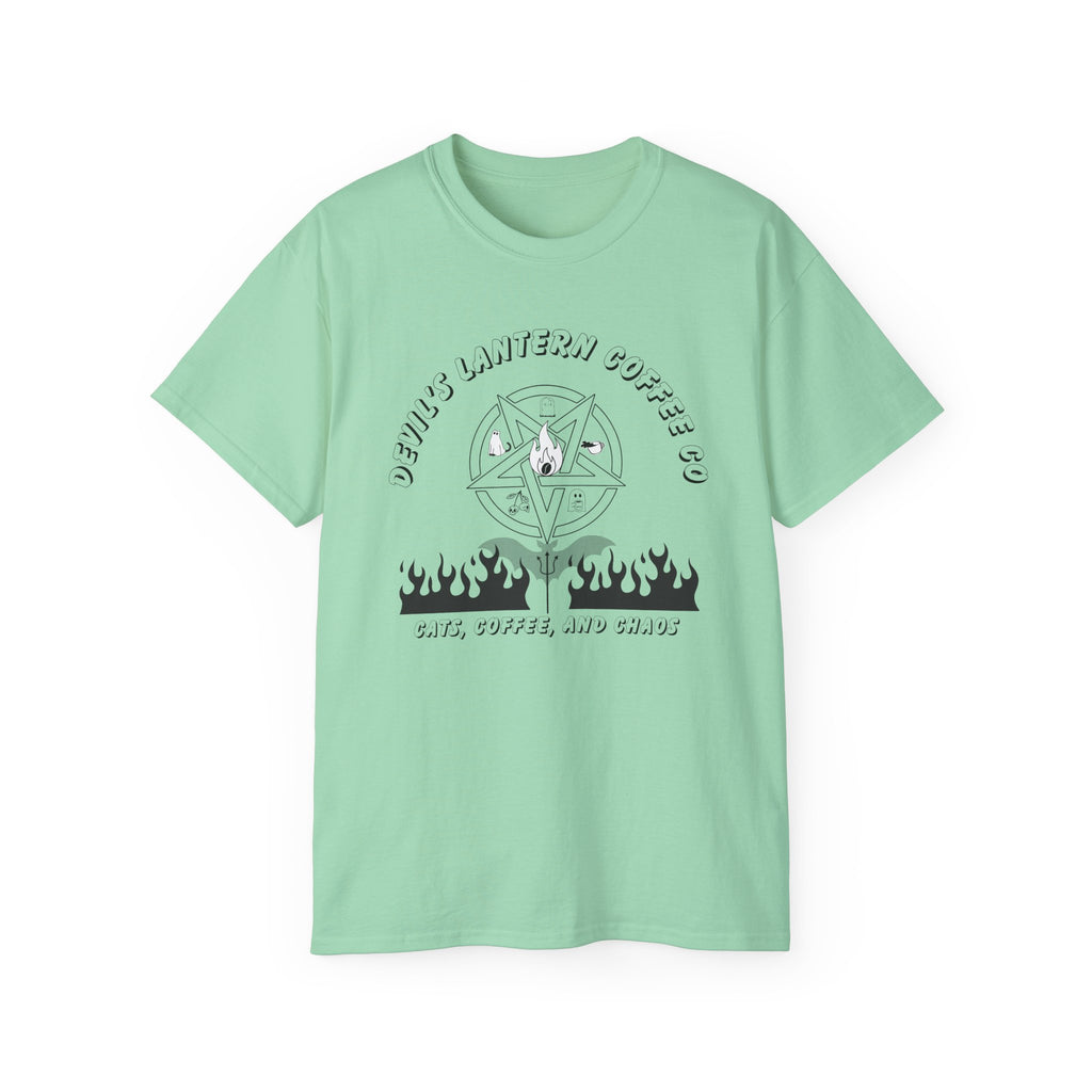Cats, Coffee, and Chaos — Devil’s Lantern Coffee Co. Graphic tee