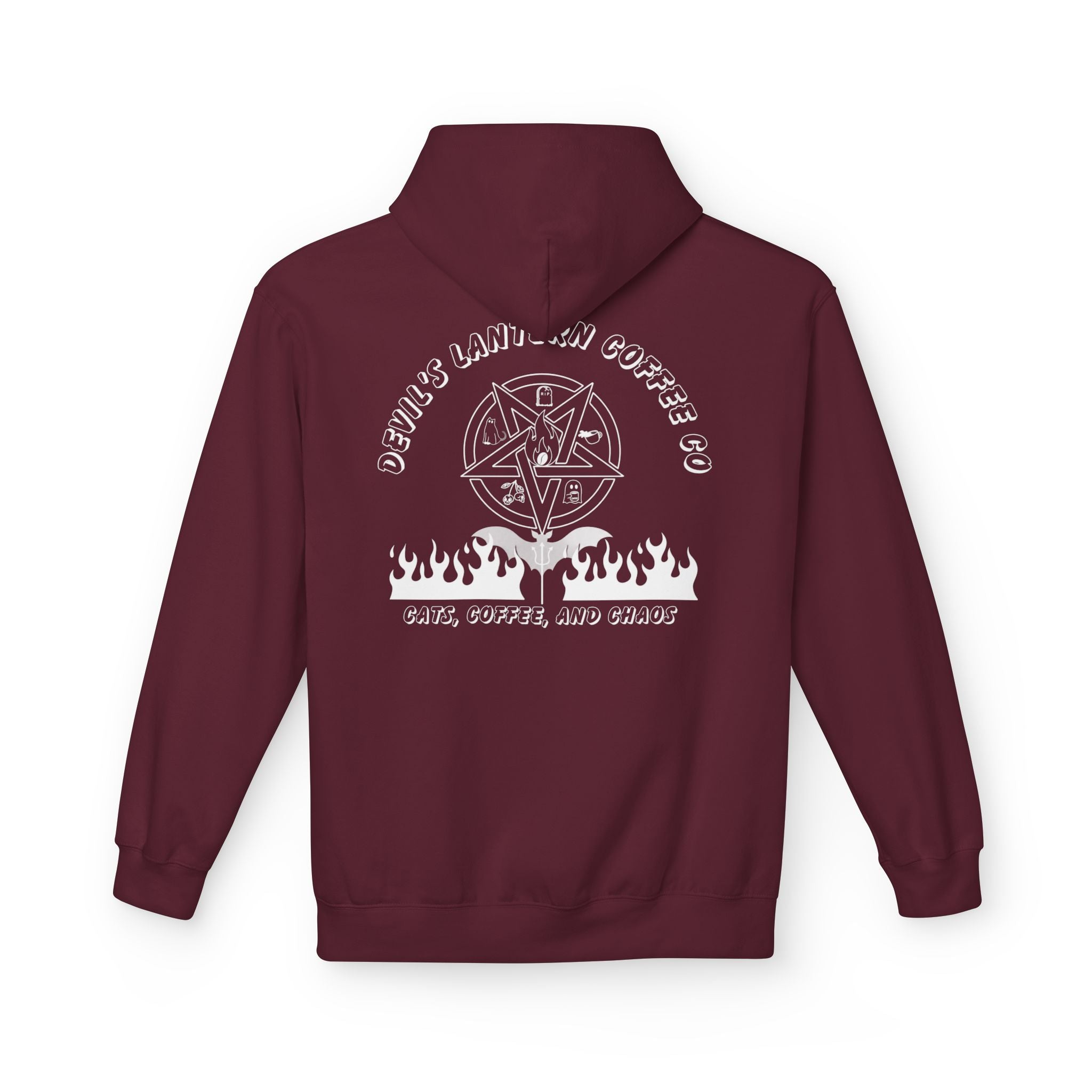 Cats, Coffee, and Chaos — Devil's Lantern Coffee Co. Graphic Pullover