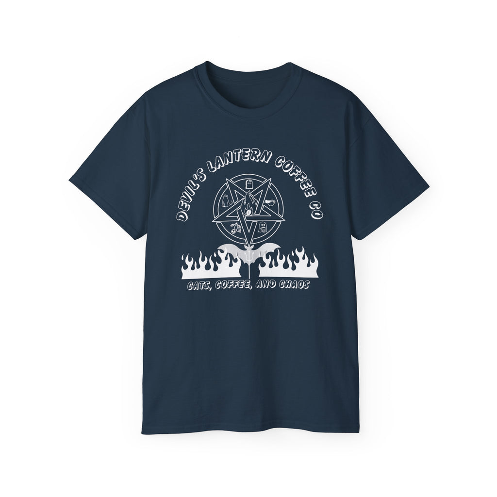 Cats, Coffee, and Chaos — Devil’s Lantern Coffee Co. Graphic tee