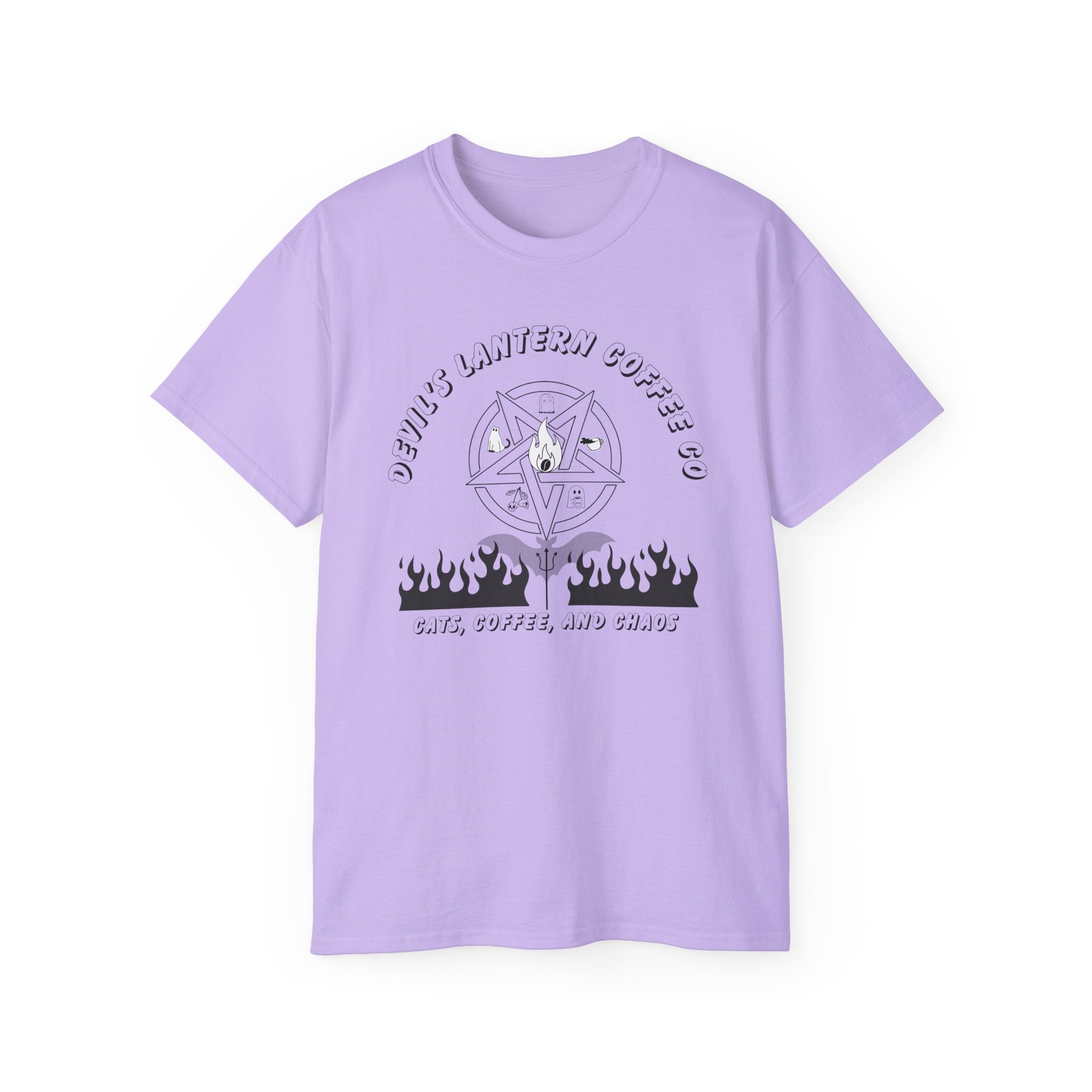 Cats, Coffee, and Chaos — Devil’s Lantern Coffee Co. Graphic tee