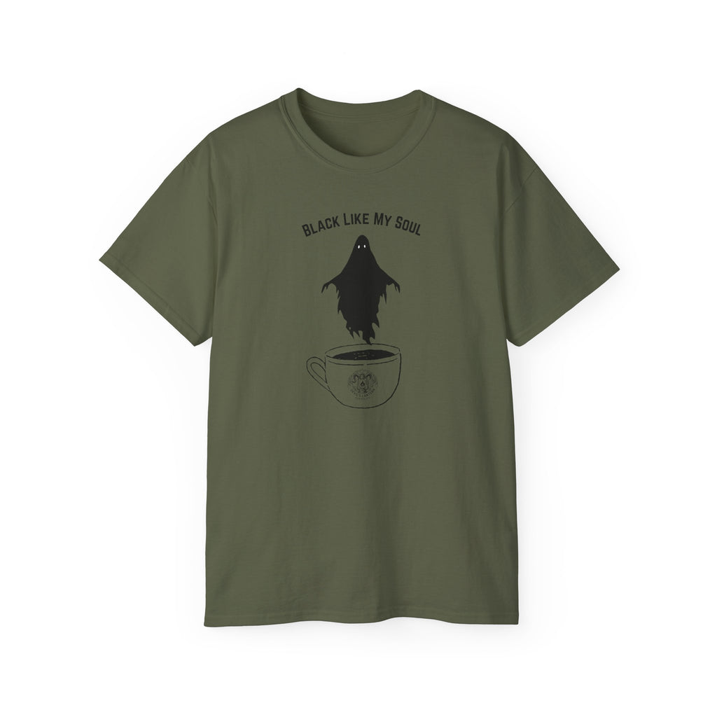 Black Like My Soul Coffee Tee