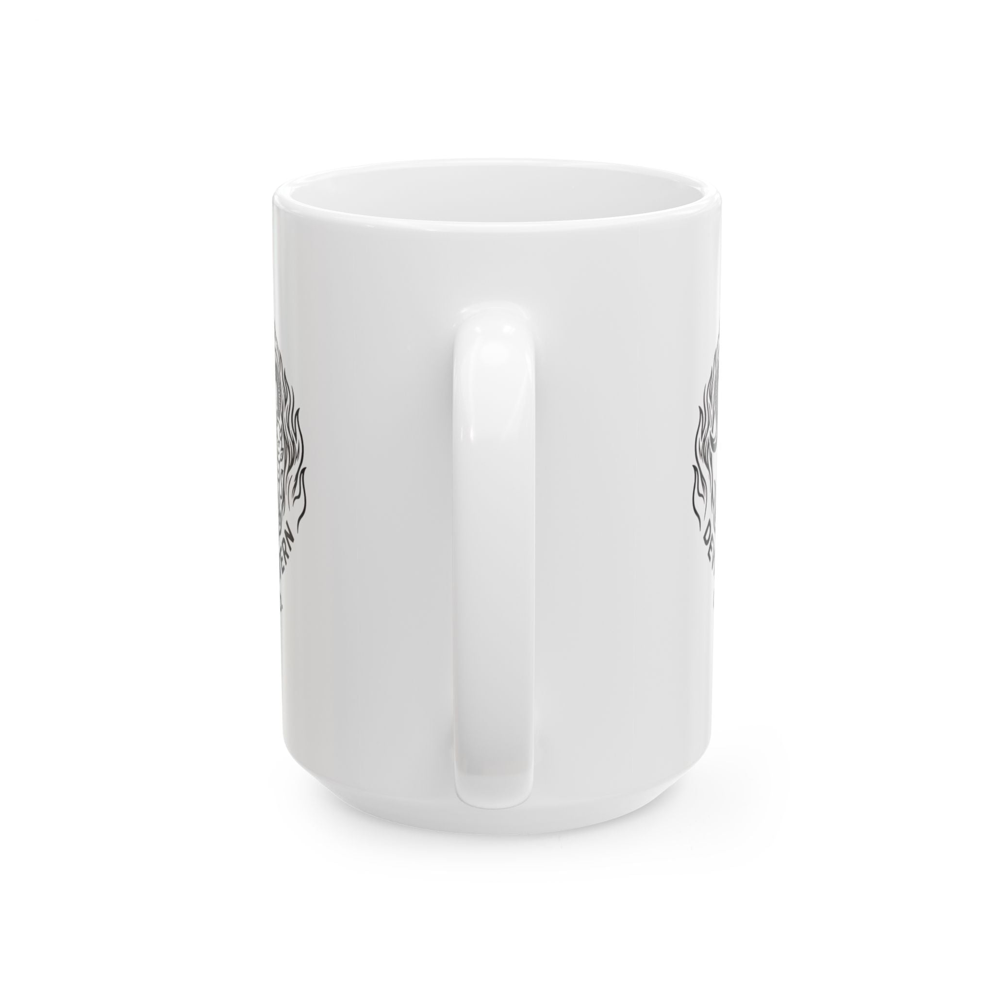 Devil’s Lantern Coffee Co. Ceramic Mug — 11oz & 15oz Logo Coffee Cup