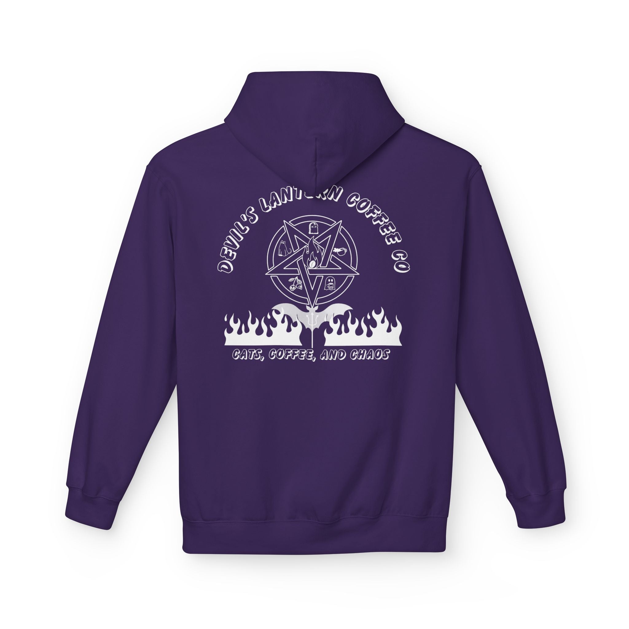 Cats, Coffee, and Chaos — Devil's Lantern Coffee Co. Graphic Pullover