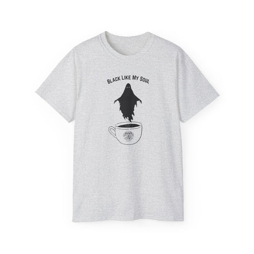 Black Like My Soul Coffee Tee