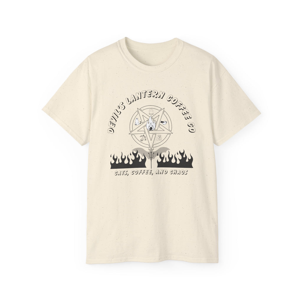 Cats, Coffee, and Chaos — Devil’s Lantern Coffee Co. Graphic tee