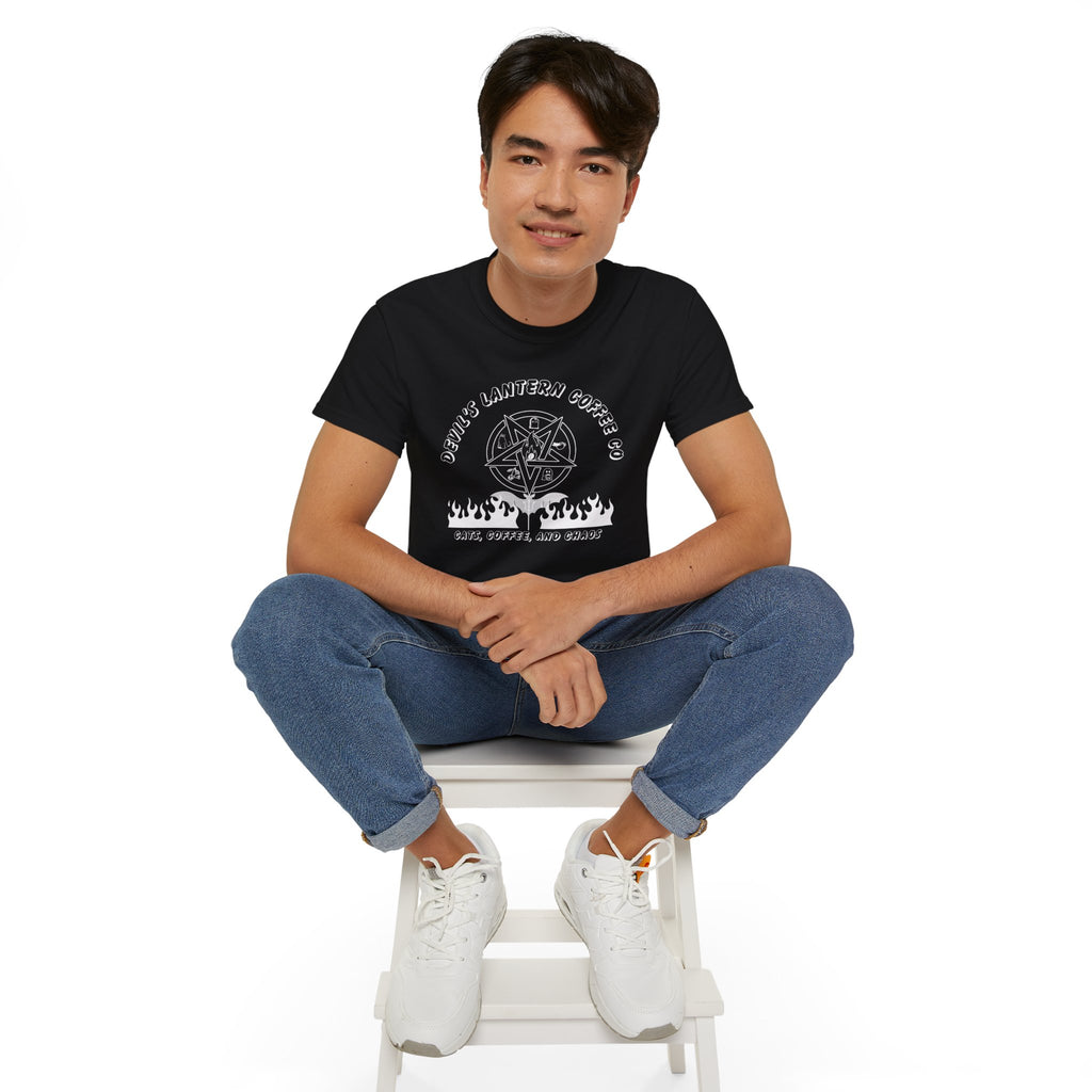 Cats, Coffee, and Chaos — Devil’s Lantern Coffee Co. Graphic tee