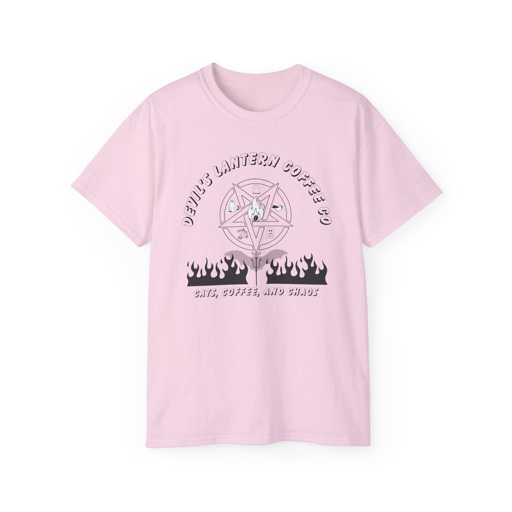 Cats, Coffee, and Chaos — Devil’s Lantern Coffee Co. Graphic tee