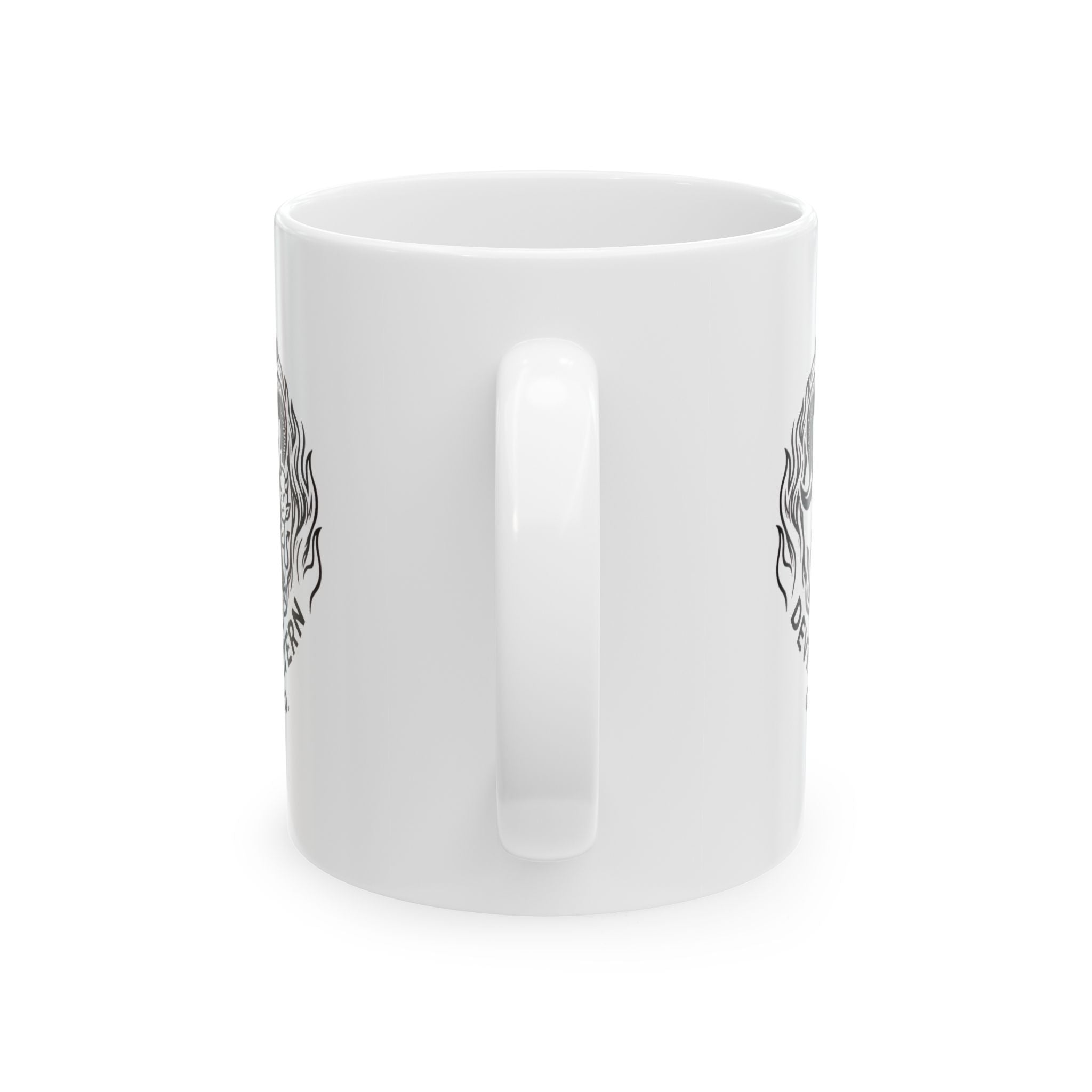 Devil’s Lantern Coffee Co. Ceramic Mug — 11oz & 15oz Logo Coffee Cup